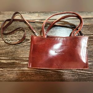 Barberini's Firenze (Florence) Purse Red Geniune Leather Made in Italy